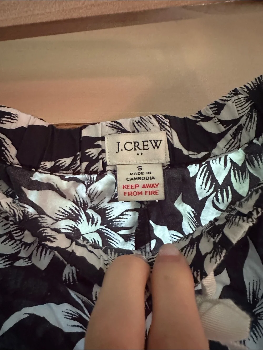 J.Crew Button Up Pineapple Pajama Set